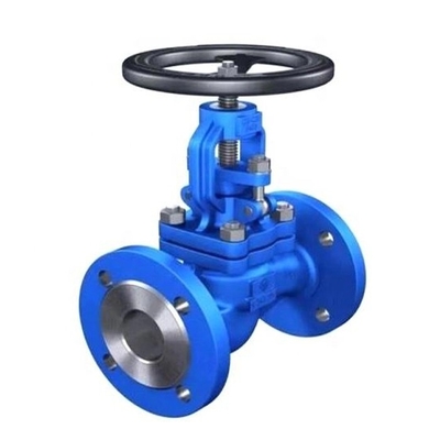 DIN GS-C25 Βαλβίδα σφαίρας χυτοσίδηρου (WJ41H) DIN Standard GS-C25 Φλάνζα από ανθρακικό χάλυβα RF Bellows Seal Globe Valve