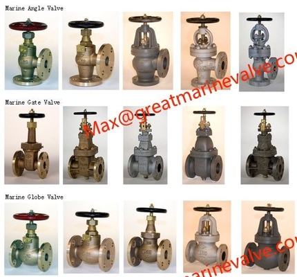 JIS F 7305 MARINE CAST IRON GLOBE VALVE 2 έως 14 ιντσών