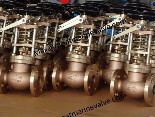 JIS F7399 Βαλβίδα έκτακτης ανάγκης έκλεισης από θαλάσσιο μπρούντζο JIS F7399 5K/10K