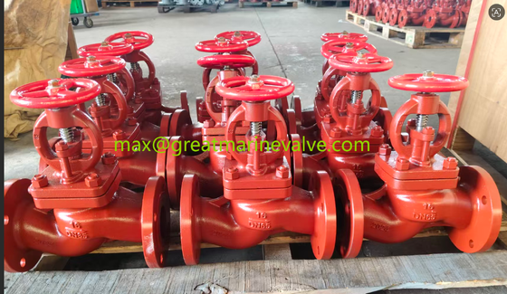 GB/T 590-2008 DIN GLOBE Cast IRON VALVE, GLOBE CHECK VALVE, GLOBE SDNR VALVE, GB/T 590 Marine Cast Iron Flanged Straight-Through Stop Valve GLOBE VALVE (Διαμόρφωση των εν λόγω προδιαγραφών)
