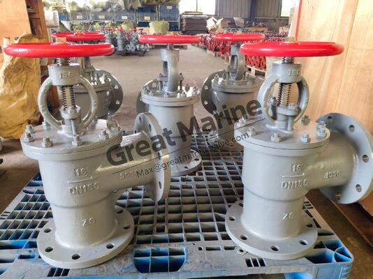 Marine Cast Steel Flanged SDNR Valve GB/T 585-2008 Type A/AS DIN GLOBE CAST STEEL VALVE, GGLOBE CHECK VALVE, GLOBE SDNR VALVE